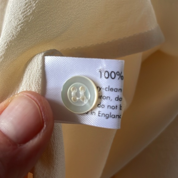 eskandar cream silk blouse - Picture 9 of 14